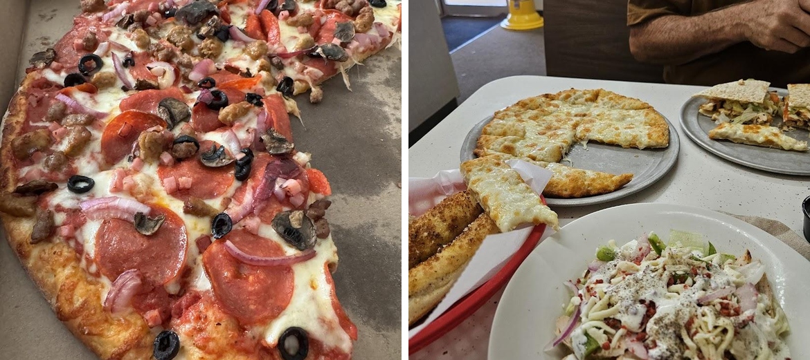 Papa G's Pizza Menu